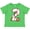 Apple Green, variant on Baseball Second Birthday Two Years Old Boys or Girls Toddler T-Shirt