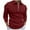 Red, variant on Caqnni Men's Polo Shirt Basic Long Sleeve for All Occasions (Red,M)