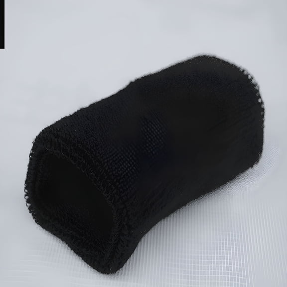 TELOLY 6 Inch Wrist Sweatbands Thick Cotton Wristbands for Men and Women Sweat Bands for Sports Tennis Gym Basketball