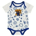 thumbnail image 4 of Newborn & Infant Outerstuff Kentucky Wildcats Three-Pack All Day Play Bodysuit Set, 4 of 4