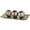 Silver, variant on Silver Decorative Tray And Orb Balls Set Dining Room Table Centerpiece