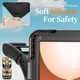 thumbnail image 2 of For Samsung Galaxy Tab A11+ 2025/Tab A9+ 2023 Case 11 inch (SM-X310/X315/ SM-X210/X216), 360 Hand Strap, Shoulder Strap, Kickstand, Rugged Drop Protection, Black, 2 of 6