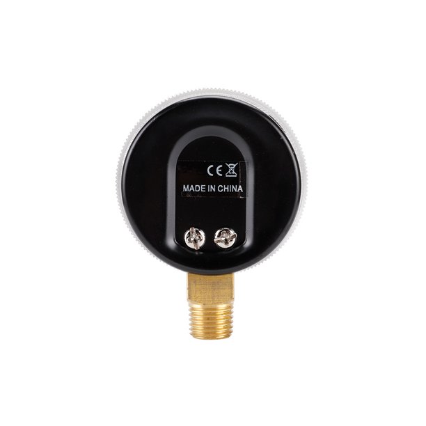 Kenally Medidor de presión hidráulica profesional 1/4, Mini medidor de rosca para el hogar lleno de combustible y aire, accesorios para equipos de Herramientas eléctricas Kenally TO008953-00B