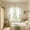 White-B, variant on VQPeo Double Layer Floral Draw Back Curtain with Rod Pocket Lace Sheer and Blackouts for Living Rooms, Bedrooms, and Kitchens - Elegant Light-Filtering Window Decor with Easy Installation(White-A)
