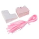thumbnail image 1 of 50 cajas de papel con forma de huella de bebé para dulces, bodas, baby showers (rosa), 1 of 11