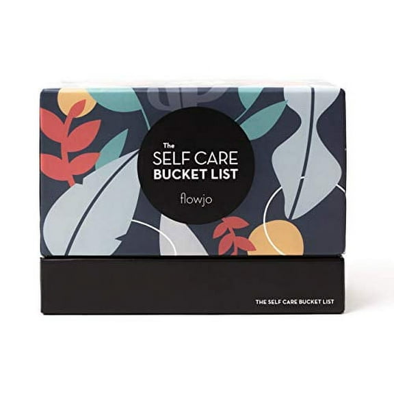 The Self Care Bucket List by Flowjo. Mindfulness Activity Cards, Self Care Gifts for Mom, Sister, Friends and Coworkers. Unique Wellness Gift for Stress Relief. Business Corporate Gifts.