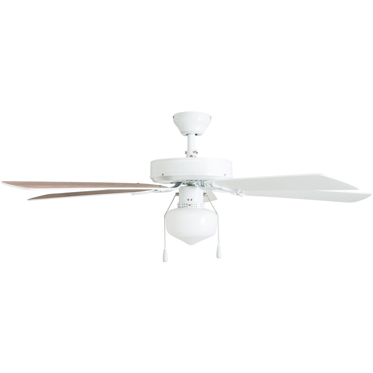 Buy 52 Mainstays Ceiling Fan Globe Light White Cheapest