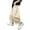Khaki, variant on REDARER Boys' Oversized Baggy Parachute Pants Solid Color Canvas Casual Loose Fit Trousers for Kids,8-9 Years