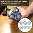 thumbnail image 4 of 6 Pcs Sh90 Shaver Replacement For S9000 Rq12 Shavers Blade, 4 of 5