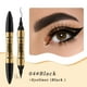 thumbnail image 2 of Lápiz de cejas Microblading Fork de 4 puntas Lápiz para cejas resistente al sudor y de larga duración | Cepillo incluido | Trazos naturales como el cabello | Impermeable Resistente a las manchas |, 2 of 3