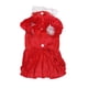 thumbnail image 4 of Bowknot Encaje Bnco Cachorro Mascota Vestido Ropa Camisa Rojo XL Zulema Vestido de perro mascota, 4 of 8