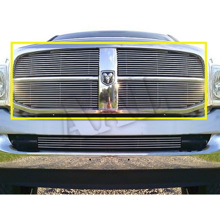 - AAL BOLT ON / BOLT OVER BILLET GRILLE / GRILL INSERT For 2006 2007 2008 DODGE RAM 4PCS UPPER BOLTON 12BARS EACH
