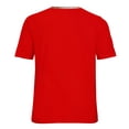 thumbnail image 4 of RKSTN Chemises pour Hommes Manches Courtes Mode Imprimé Musculaire Mode Mise en Forme Col Rond T-Shirt à Manches Courtes Chemises Hawaïennes pour Hommes, 4 of 5