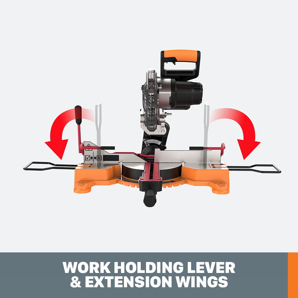 Worx WX845L.9 20V Power Share 7.25" Cordless Sliding Compound Miter Saw (Tool Only)