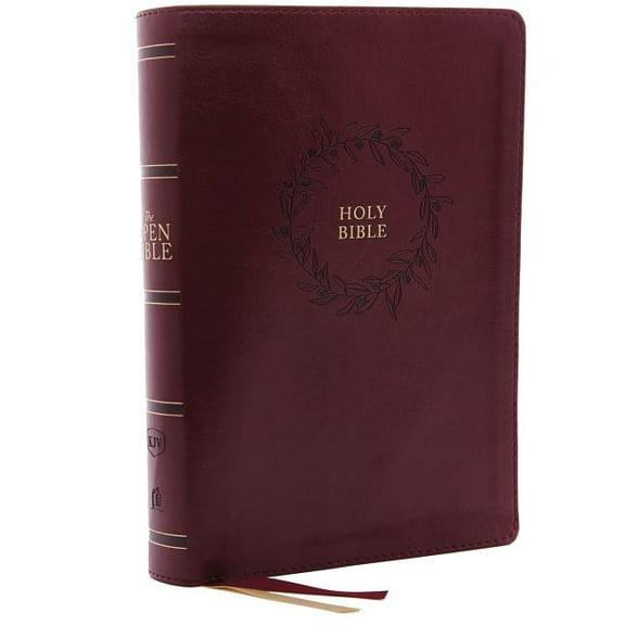 The Kjv, Open Bible, Leathersoft, Burgundy, Red Letter Edition, Comfort Print (Other)