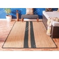 thumbnail image 3 of Chouhan Rugs Natural Jute Dark Grey Lined Rug Bohemian Rug Decor Rug Handwoven Rug Custom Rug Decorative Rug, 3 of 8