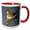 Red/White, variant on 3drose, Red-necked Phalarope Bird, Latrabjerg, Iceland - Eu14 Rbe0116 - Ralph H. Bendjebar, 11oz Magic Transforming Mug