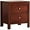 Cherry, variant on Glory Furniture Burlington Night Stand in Gray Color