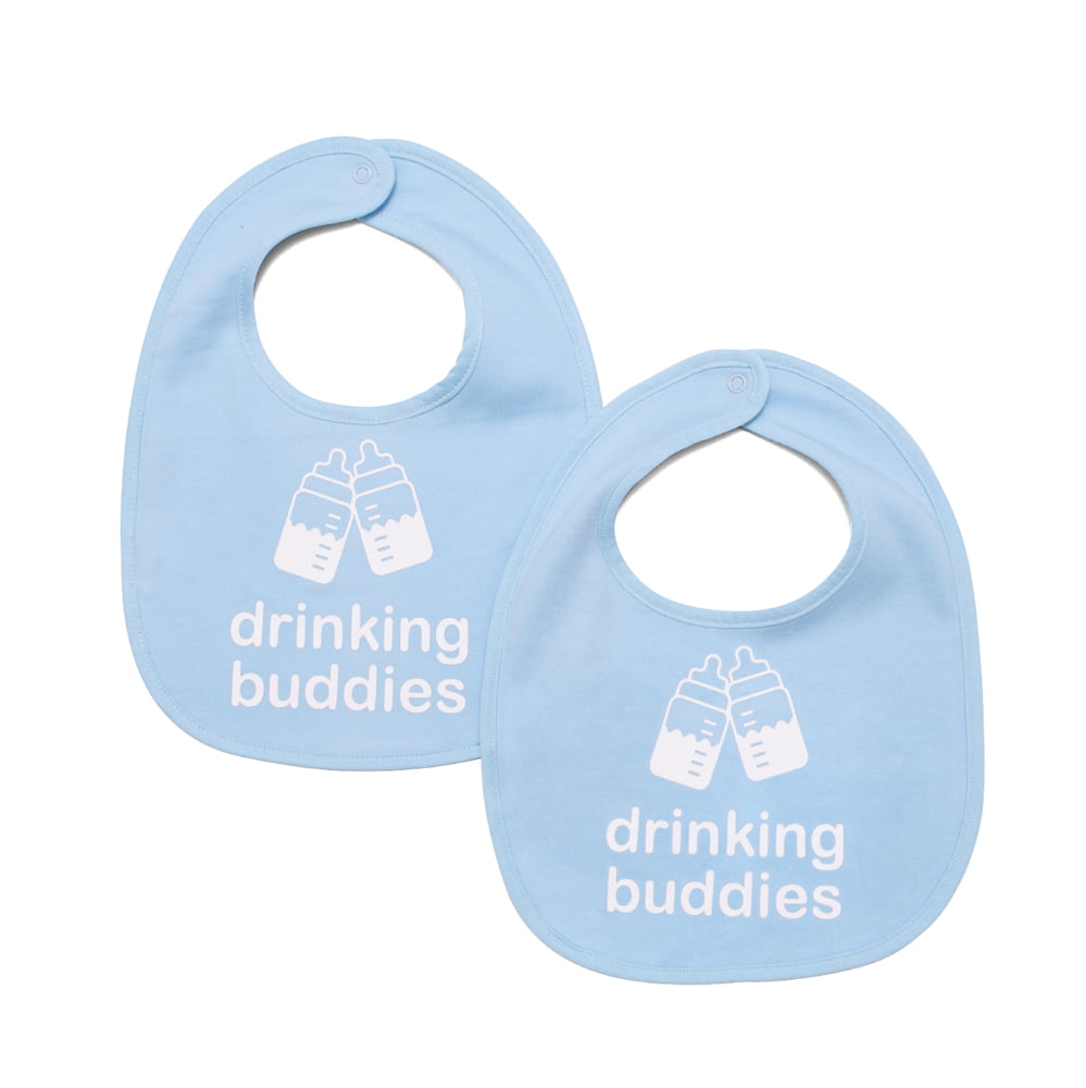Cell Mates Twin Baby Bibs Set Great gift or present 