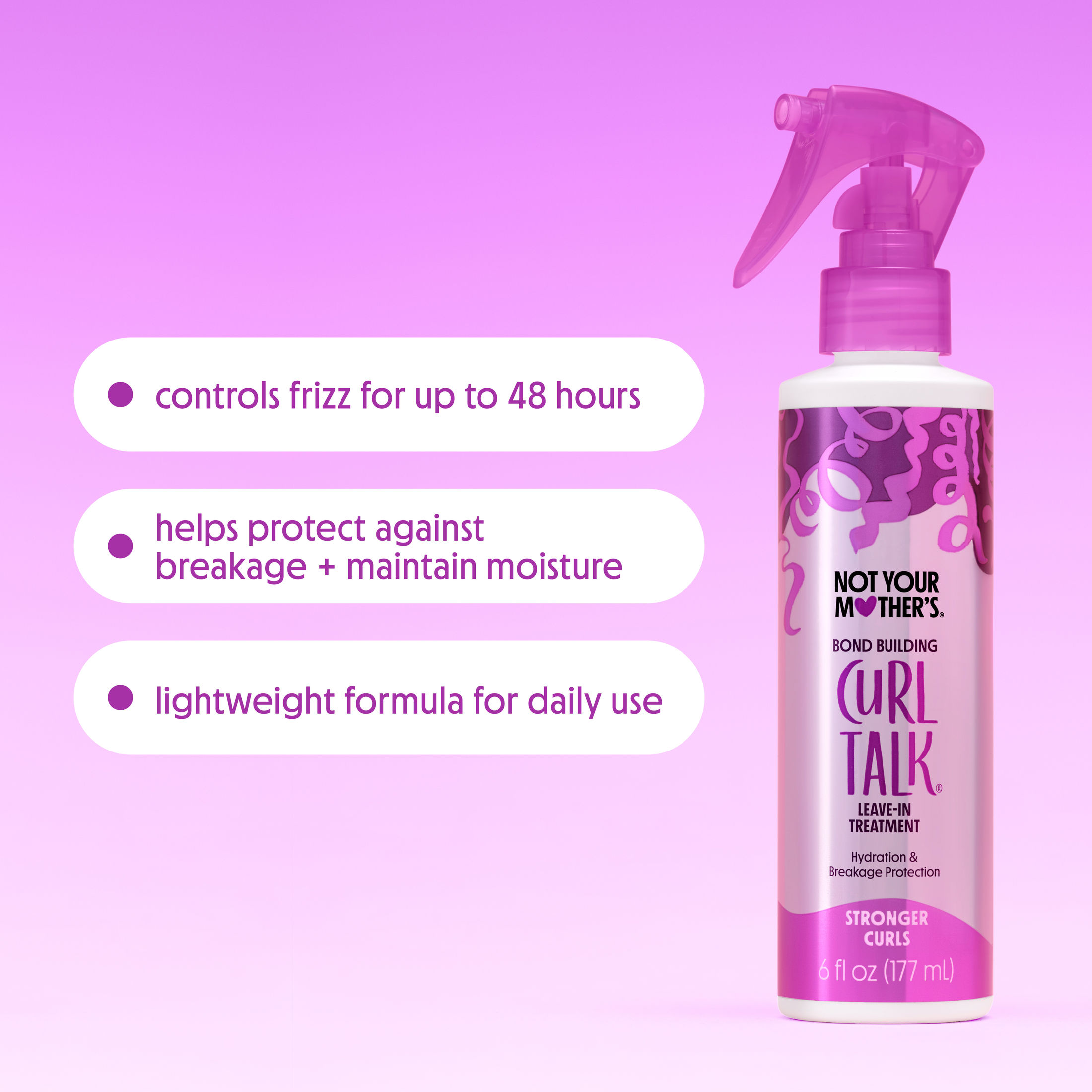 Not Your Mother's Curl Talk Leave-In Bond Building Treatment photo 3