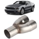 thumbnail image 5 of Universal Stainless Exhaust Y Pipe Adapter 2.5in OD inlet to 2.5in ID Dual, 5 of 5