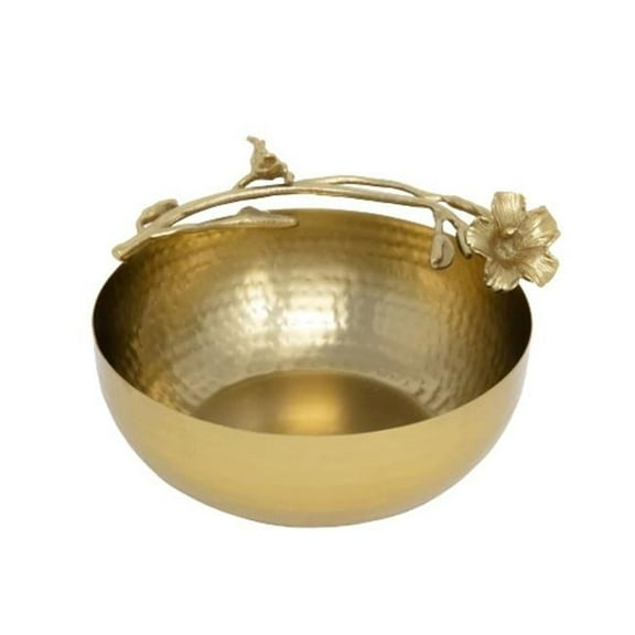 Jiallo 70214 Eldora Salad Bowl, Satin Gold