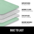 thumbnail image 3 of GORILLA GRIP Dish Drying Mat Thick Absorbent Microfiber Mat for Under Dryer Rack 18x24 In Mint, 3 of 10