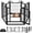 22"W x 24"H, variant on SENYUM Upgrade Dog Playpen Outdoor 16 Piece Panels Heavy Duty Dog Fence Height Anti-Rust with Doors Portable for RV Camping Yard