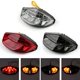 thumbnail image 2 of Luz trasera LED para 659 696 795 796 1100/S/ motocicleta intermitentes de freno integrados transparentes, 2 of 5