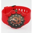 thumbnail image 2 of 50mm Montres Carlo Men's Sport Fashion Silicone Band Military Quartz Dress Watch (Red), 2 of 4