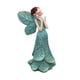 thumbnail image 1 of Estatua de hada de las flores, figura decorativa, artesanía artística, adorno de escritorio, figura de niña Azul, 1 of 7