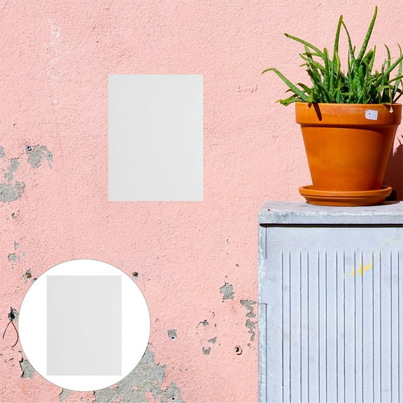 LEORX Wall Hole Repairing Supply PVC Siding Sticker White Self Adhesive Patch for Wall Crack and Damage Repair