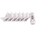 thumbnail image 2 of TeeHee Women's Wedding Cotton No Show Socks 6-Pack (Bride Mrs), 2 of 5