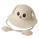 thumbnail image 1 of Sombrero de paja con orejas de moda con orejas que se mueven y saltan, gorras de pescador de protección para Beige, 1 of 9