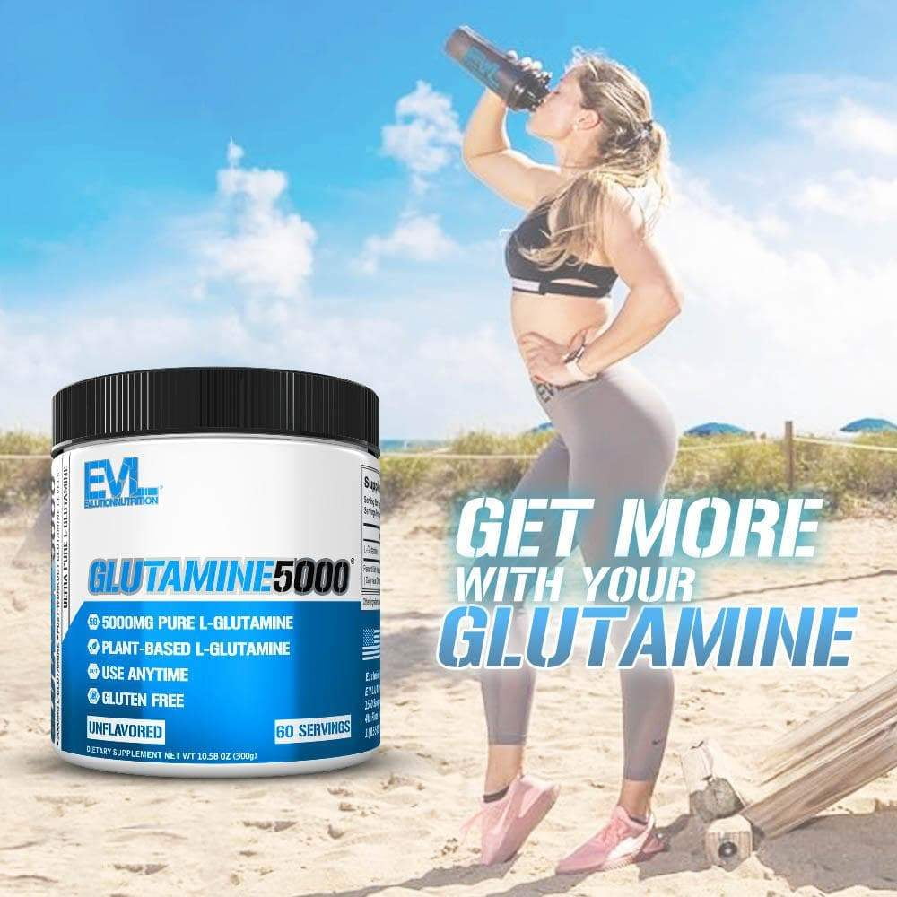 Revitalize your body with Evlution Nutrition Glutamine5000, a potent supplement packed with 5 grams of Ultra Pure L-Glutamine. This crucial amino acid plays a vital role in supporting various bodily functions, ensuring peak performance and resilience. By incorporating Glutamine5000 into your routine, you'll expedite recovery time, boost muscle mass, and alleviate those post-workout aches and pains.