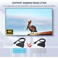 thumbnail image 6 of 4K@60Hz HDTV 2.0 Switch, 3-in-1 HDTV Switcher with 1.64FT Cable, 3 Port HDTV Splitter for Xbox, PS5, PC, Supports 4K@60Hz, 1080P, 6 of 8