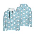 thumbnail image 6 of Bingfone Funny Chicken Men's Drawstring Hoodie Long Sleeve Pocket Sweatshirts-Medium, 6 of 6