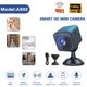 thumbnail image 4 of Mini cámara WiFi Detección de movimiento Compacto Audio bidireccional Portátil con soporte ajustable Grabación de audio el shamjiam mini cámara, 4 of 9