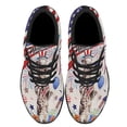 thumbnail image 2 of Patriotic Cat 4th Of July Shoes Sneakers Black Size 10.5, 2 of 7