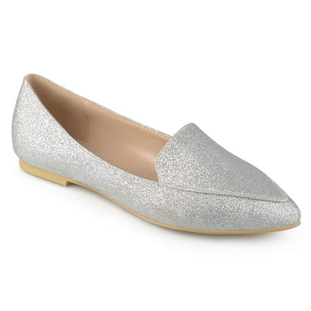 pointed toe loafer flats