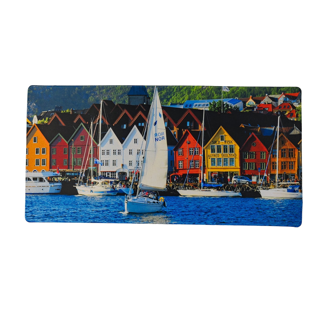 Desk Mat - Rubber Backed. Walmart Custom, Photographs or Designs. 1 Mat, Size 31.5"x15.75"x.25"., Weighs 1.38 lbs. Print size 32.5x16.75