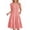 A-Pink, variant on UVN Summer Dresses for Women Ruffle Sleeve V Neck Midi Dress Casual Beach Sundress with Pockets