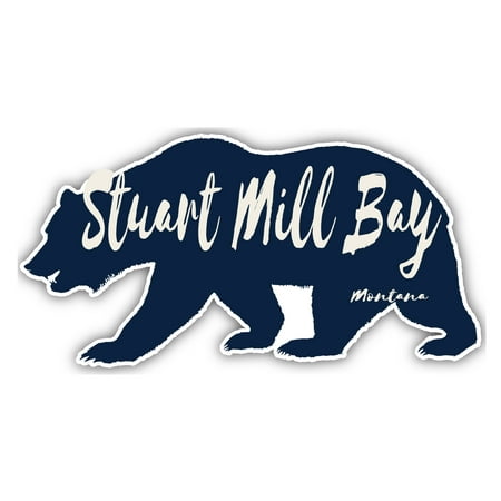 

Stuart Mill Bay Montana Souvenir 3x1.5-Inch Fridge Magnet Bear Design