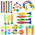 thumbnail image 1 of Juego de buceo Zulema Juguetes de piscina de Plástico 38 piezas, 1 of 8