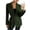 Green, variant on Fesfesfes Women Cardigan Women Business Attire Solid Color Long Sleeve Cardigan Top Jacket Coat With Pocket And Belt Sale Clearance
