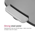thumbnail image 5 of Innovaze 13 Gallon/50 Liter Oval Shape Stainless Steel Step-on Trash Can for Kitchen, 5 of 7