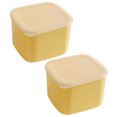 thumbnail image 3 of 2 Pcs Boîte à Fromage Réutilisable Boîte de Rangement pour Beurre pour Extérieur, 3 of 6