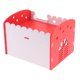 thumbnail image 3 of Castillo para animales pequeños Ideal para hámster Conejillo de indias Escondite para hámster mascota pequeña rojo, 3 of 9
