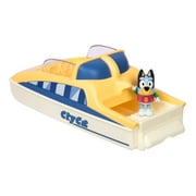 Bluey CityCat Playset with Extendable Pool, Includes Exclusive Bluey Figure With Color-Change Rashie, Ages 3+