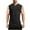 Black, variant on Mens V Neck T-Shirts Elastic Fitness Athletic Running Gym Workout Vest Muscle Fit Stretch Lightweight Top White